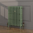 CI-RC760-GRN-FB-LS02 - Richmond Green 4 Column Victorian Cast Iron Radiator H760mm x W278mm CI-RC760-GRN-FB-LS02 - Richmond Green 4 Column Victorian Cast Iron Radiator H760mm x W278mm